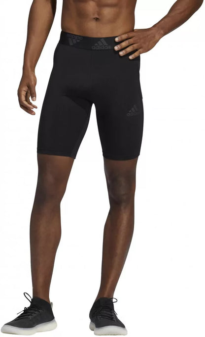 adidas Men's Techfit 3 Stripe Short Tights