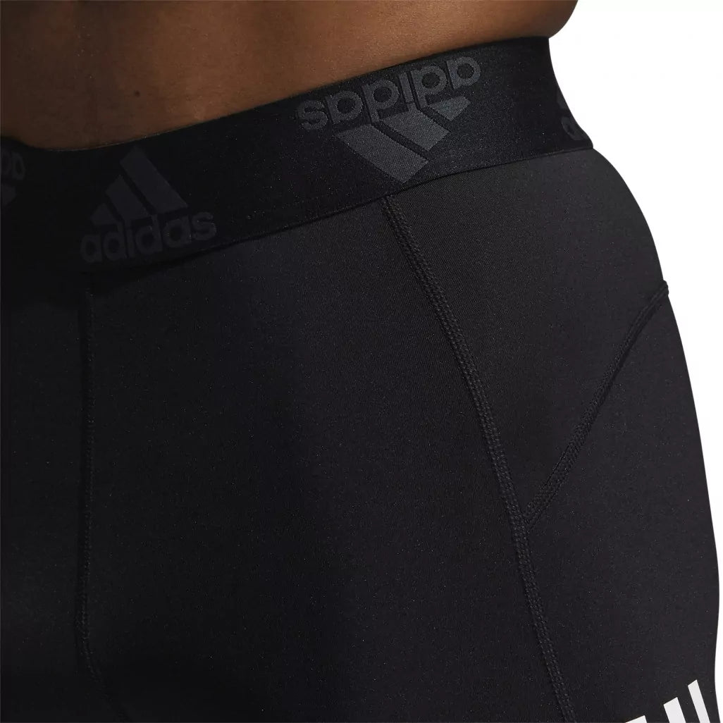 adidas Men's Techfit 3 Stripe Short Tights