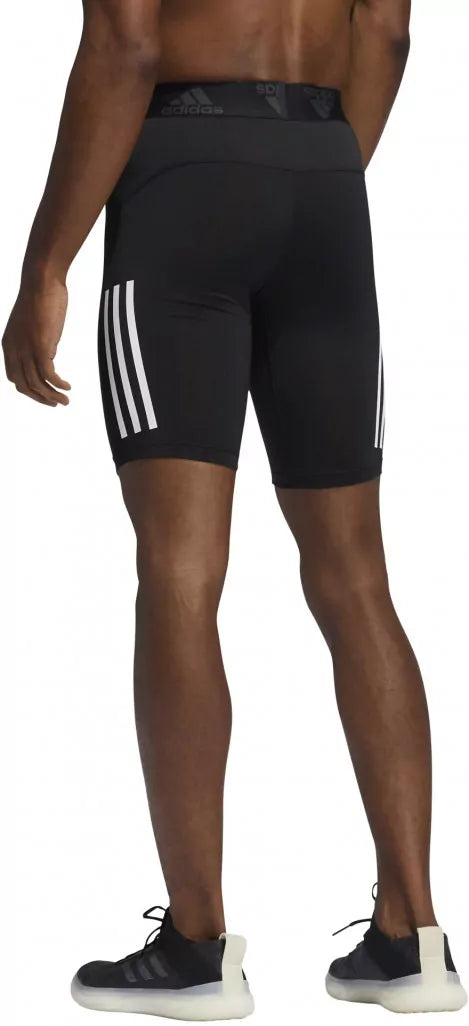 adidas Men's Techfit 3 Stripe Short Tights