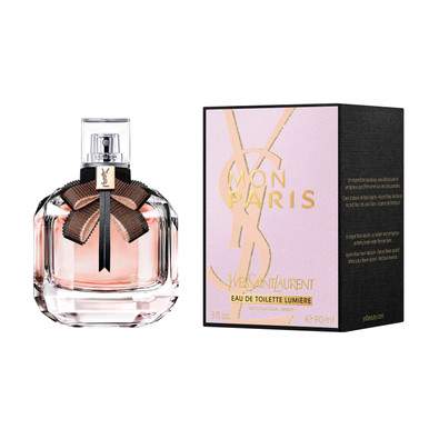 Yves Saint Laurent Mon Paris Lumiere 3 Oz Eau De Toilette Spray For Women