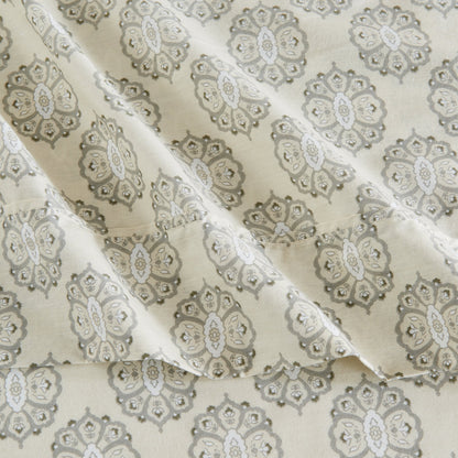 Patina Vie Maison Cotton & Rayon From Bamboo Blend Printed Sheet Set