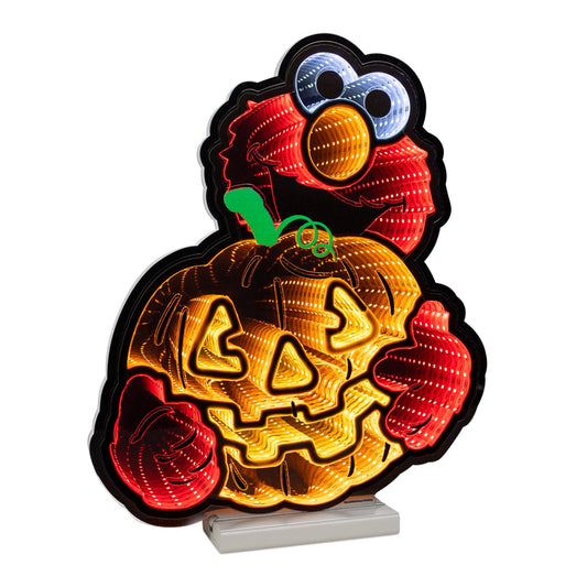 Melrose International Sesame Street Elmo Pumpkin Ekkolight 16"H
