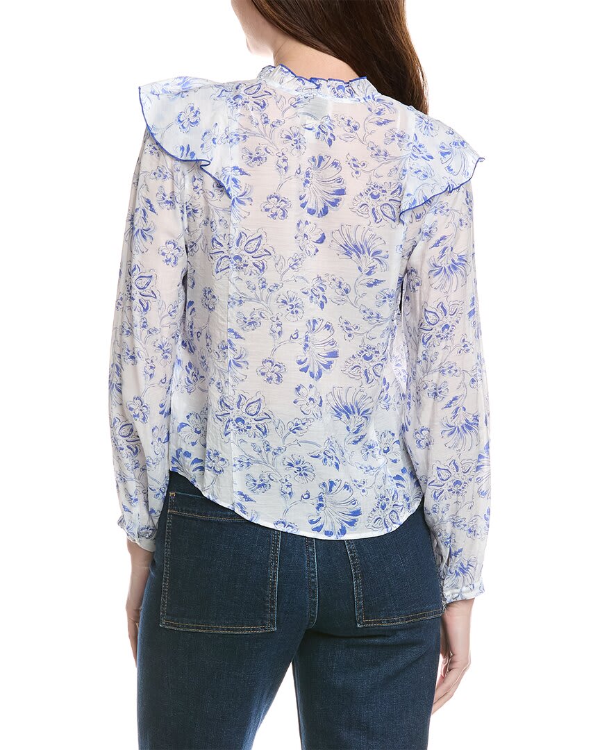 BLUE FLORAL PRINT-