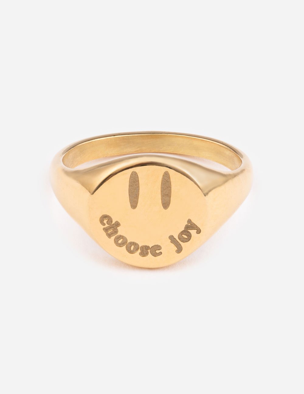 Elevated Faith Gold Choose Joy Ring