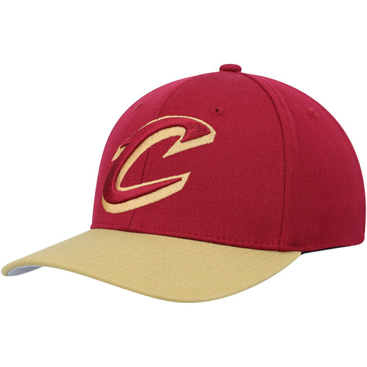 Men's Mitchell & Ness NBA Team 2 Tone 2.0 Stretch Snapback Cavaliers