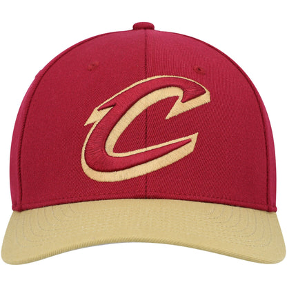Mitchell & Ness Men's NBA Team 2 Tone 2.0 Stretch Snapback Cavaliers Snapback Caps