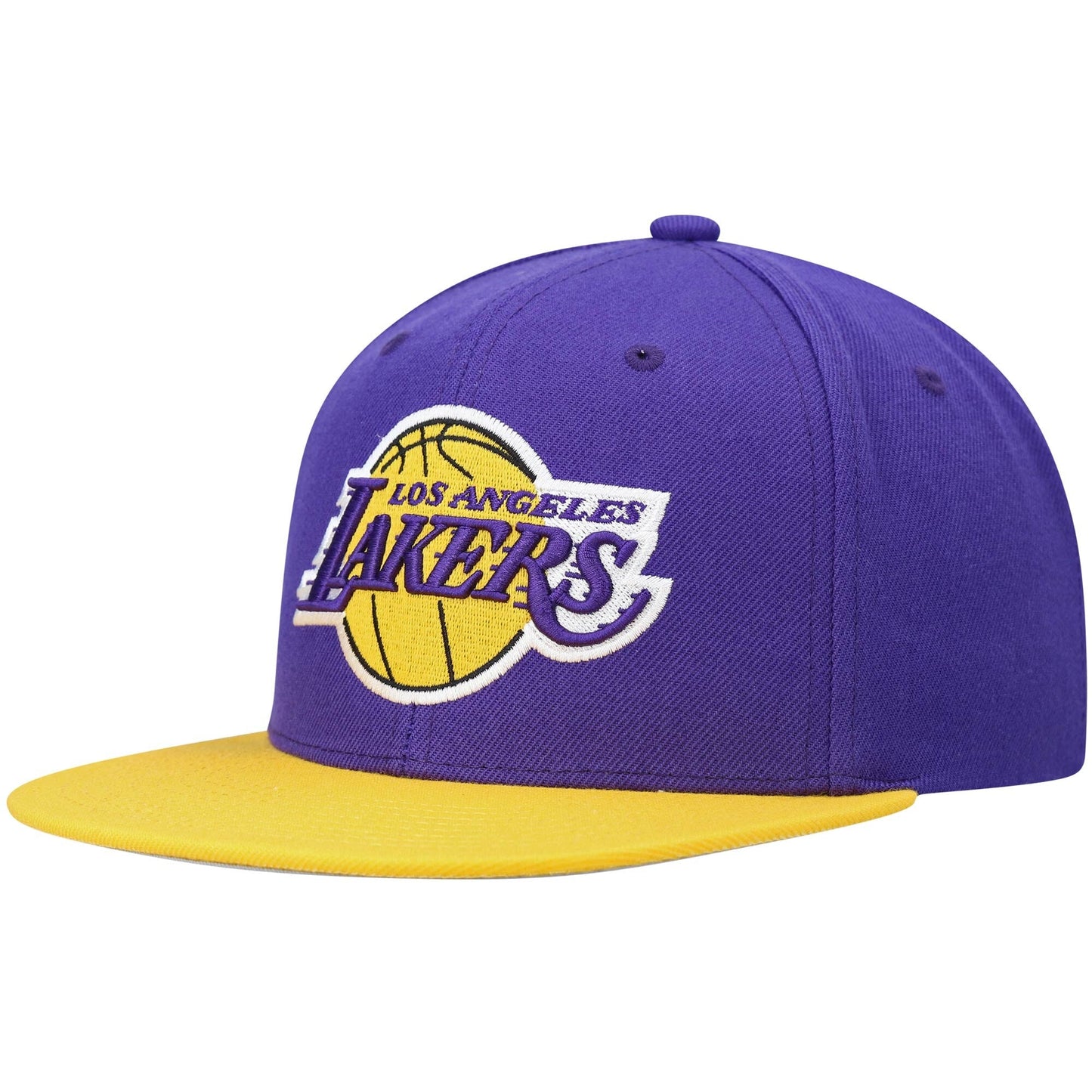 Men's Mitchell & Ness NBA Team 2 Tone 2.0 Snapback NBA Lakers