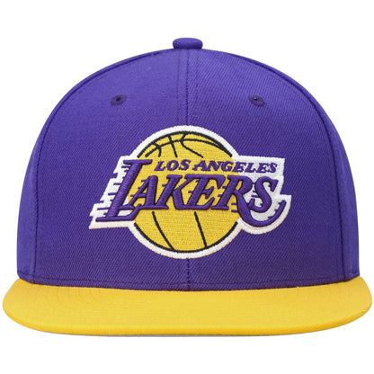 Mitchell & Ness Men's NBA Team 2 Tone 2.0 Snapback NBA Lakers Snapback Caps
