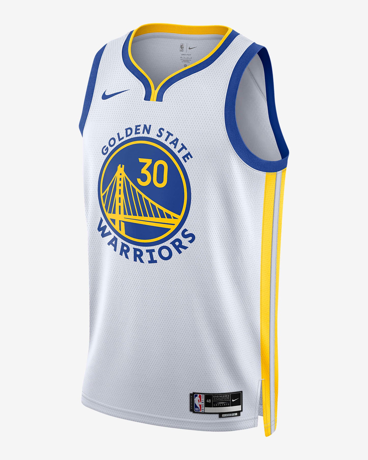 Nike Men's NBA Golden State Warriors Steph Curry Association Authentic Jersey Jerseys