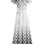 Black White Polka Dot Print