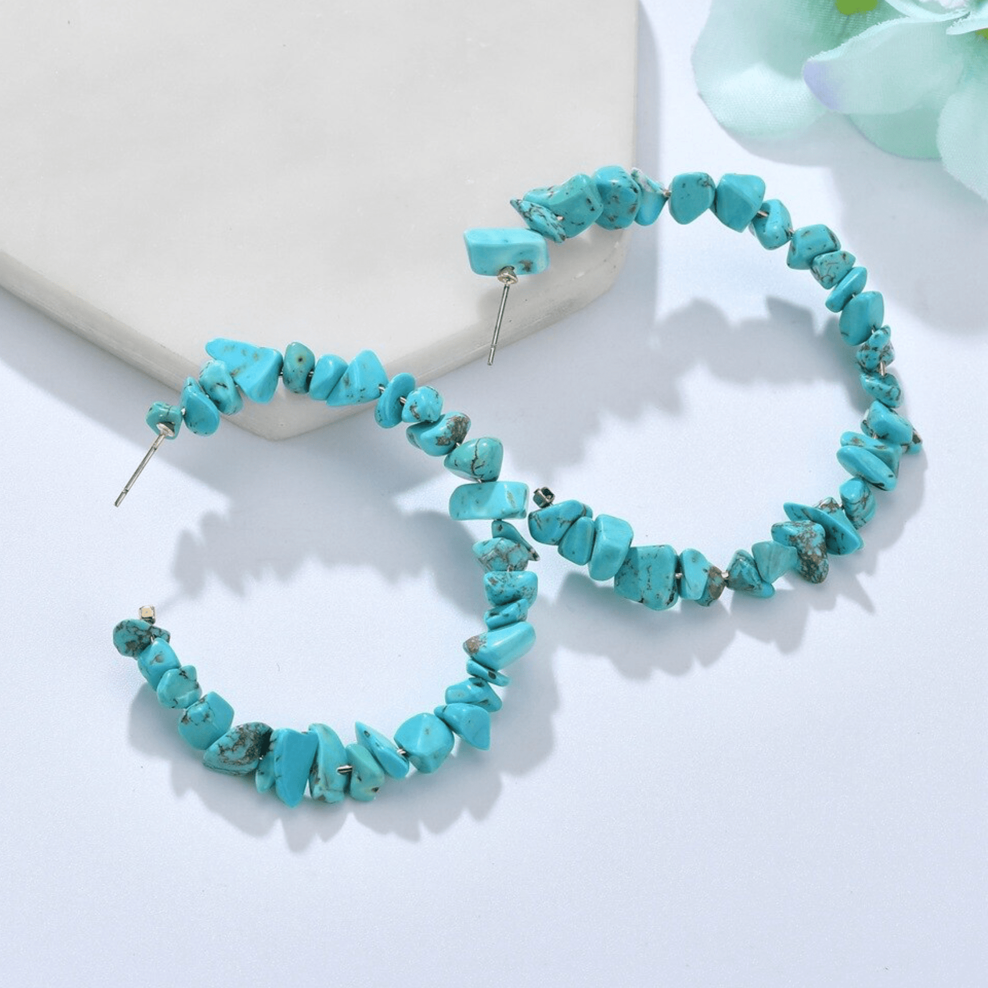 Goldtone, Turquoise-