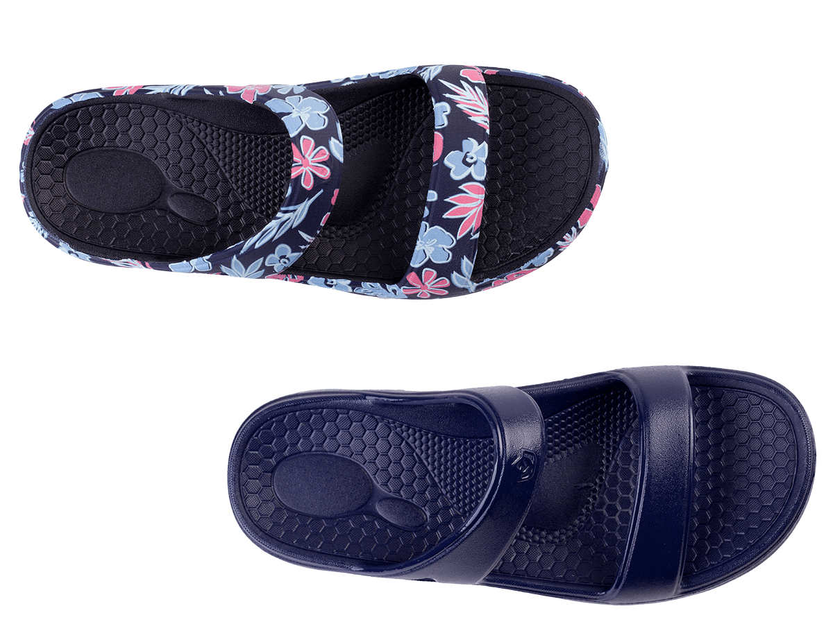 Navy Floral/ Navy -