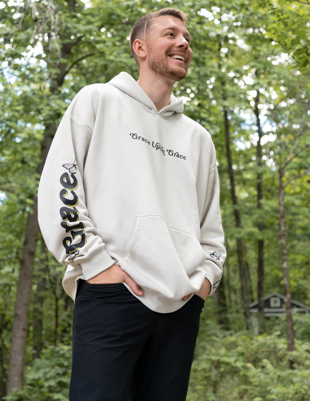 Elevated Faith Grace Upon Grace Unisex Hoodie