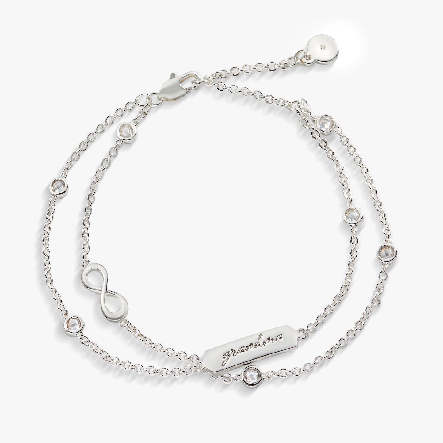 Grandma Infinity Chain Double Strand Bracelet