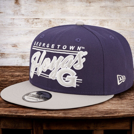Men's New Era Ncaa 950 Team Script Snapback - Georgetown Hoyas