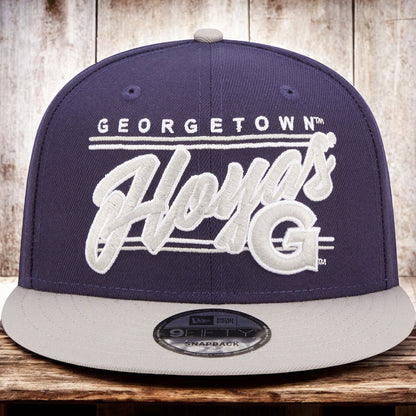 New Era Men's Ncaa 950 Team Script Snapback Hats - Georgetown