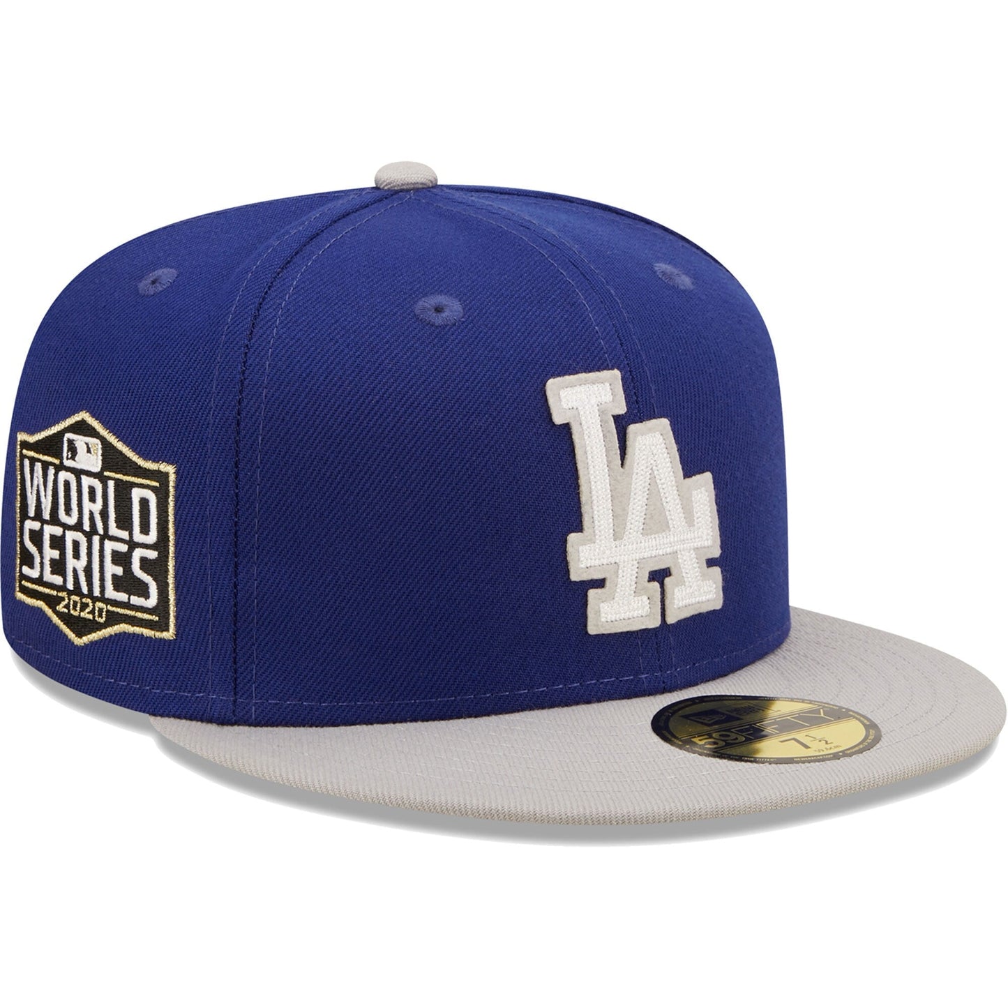 New Era Men's MLB 5950 Letterman Fitted Dodgers