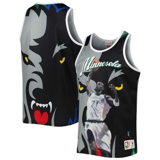 Mitchell & Ness Men's Sublimated Player Tank Timberwolves Kevin Garnett