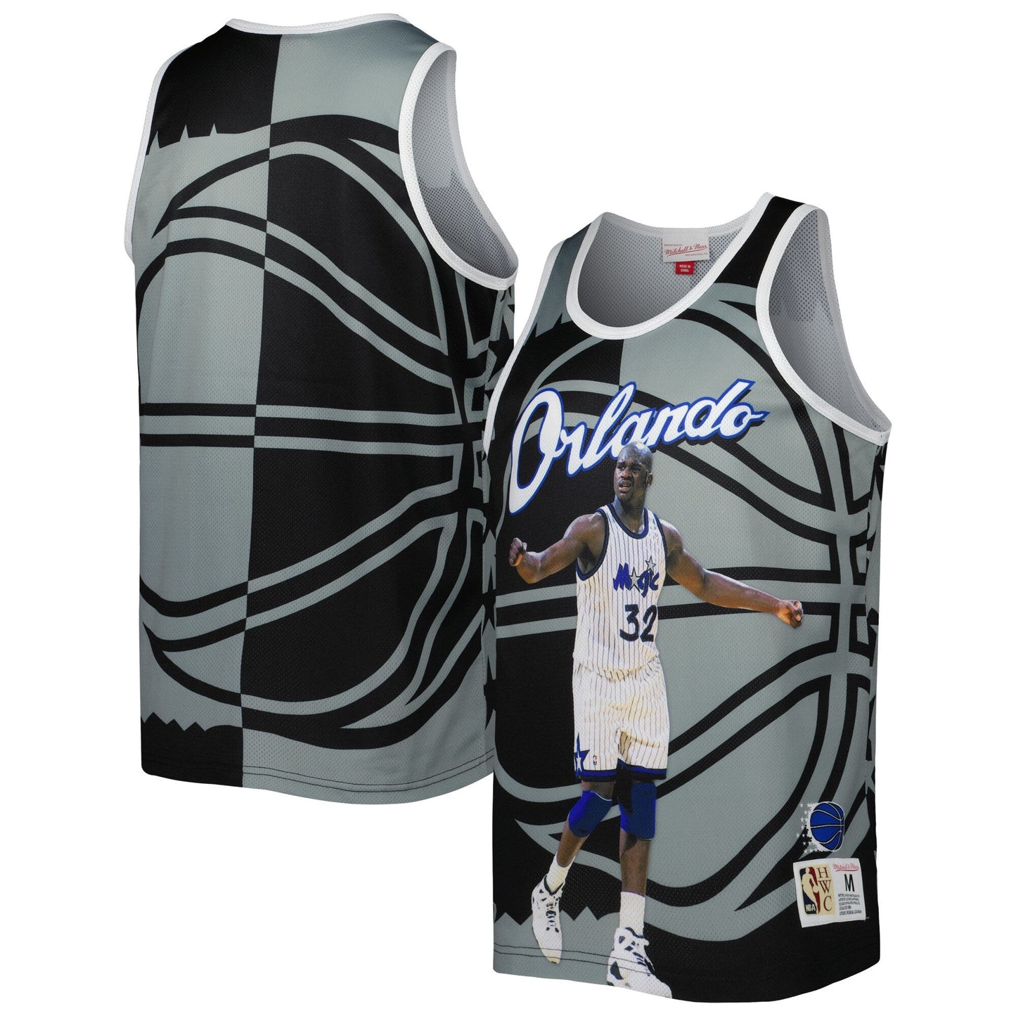 Men's Mitchell & Ness Sublimated Player Tank Magic Shaquille O'Neal