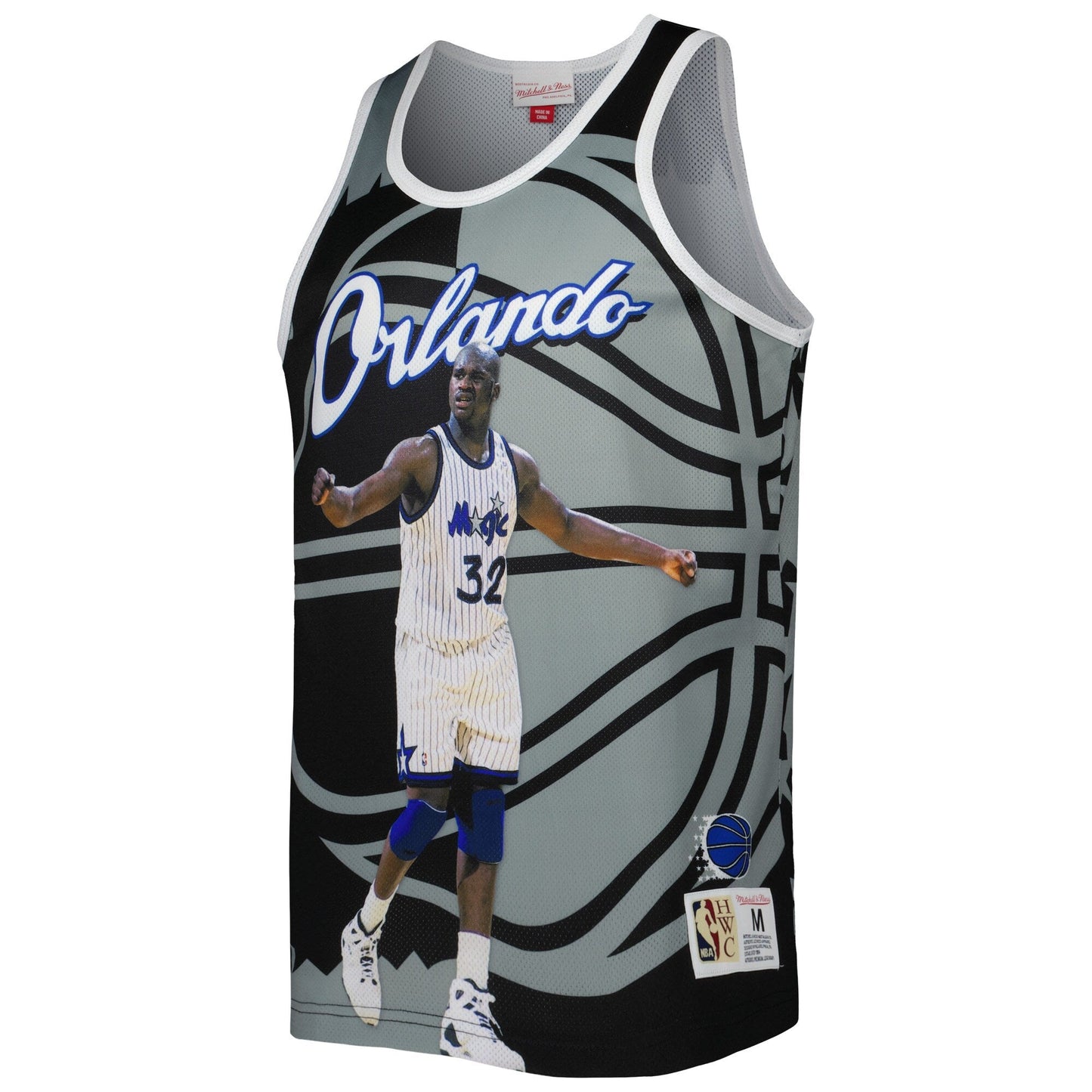 Men's Mitchell & Ness Sublimated Player Tank Magic Shaquille O'Neal