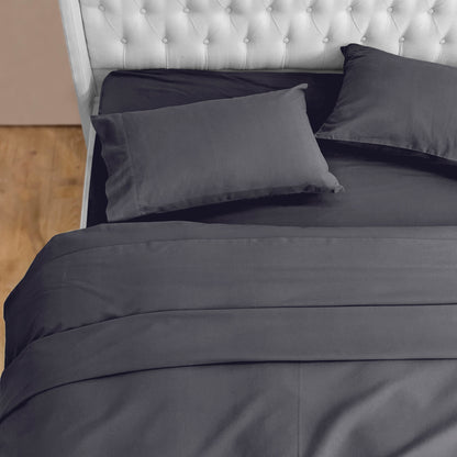 Elegant Comfort 4-Piece Cotton Flannel Sheet Set - 100% Turkish Cotton