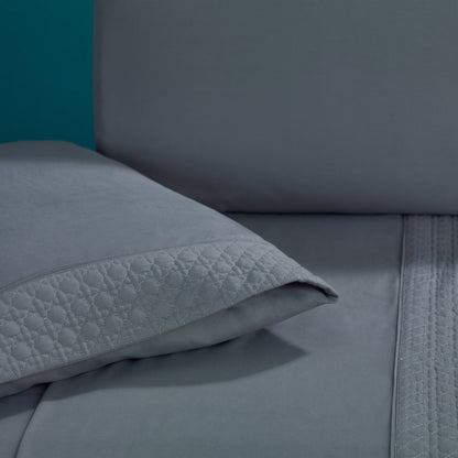 Elegant Comfort Quilted 4-Piece Sheet Set, Premium Hotel Quality