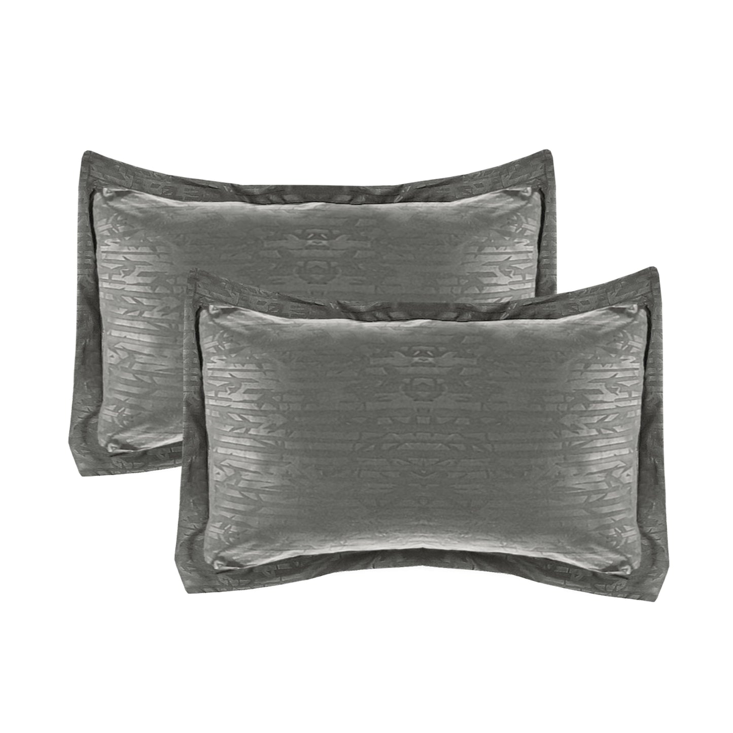 Elegant Comfort 8-Piece Bamboo Floral Pattern Comforter Set- Includes 4-Piece Sheet Set with Double Sided Storage Pockets