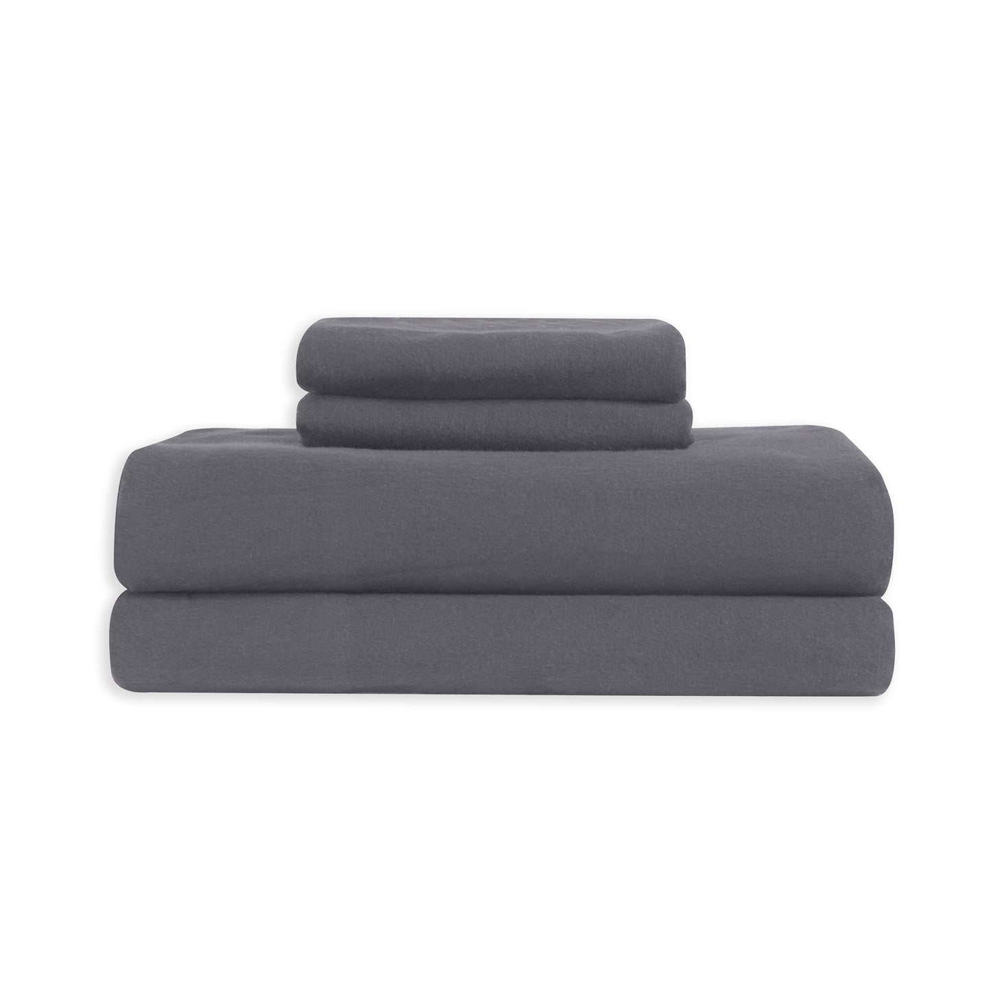 Elegant Comfort 4-Piece Cotton Flannel Sheet Set - 100% Turkish Cotton