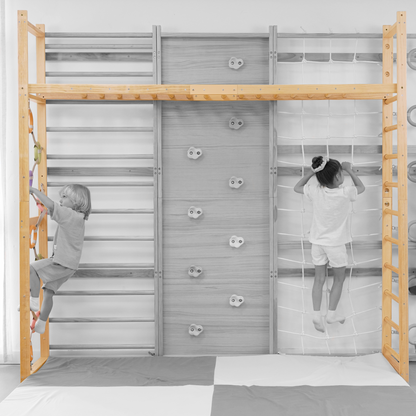 Monkey Bar Attachment – For 95 Inch MODULAR Walnut Swedish Ladder