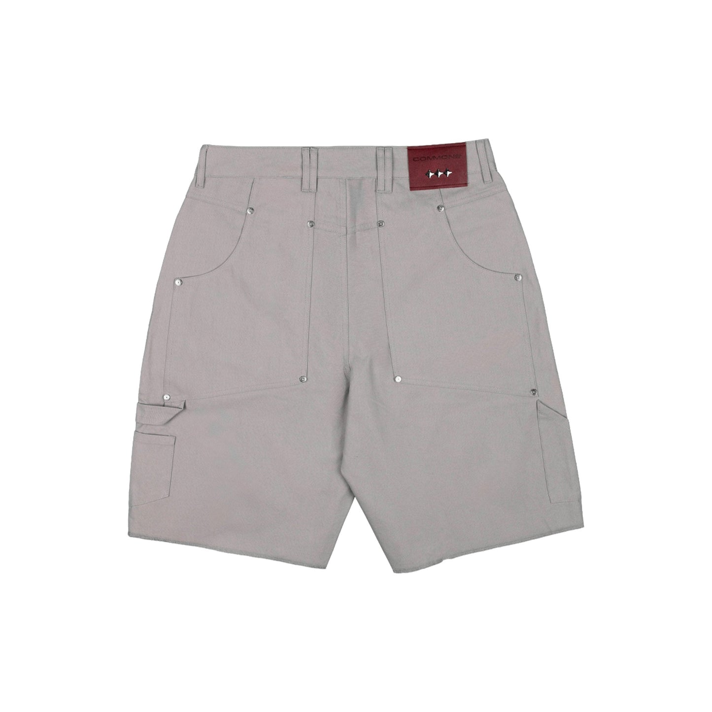 Commons Double Knee Canvas Short Grey