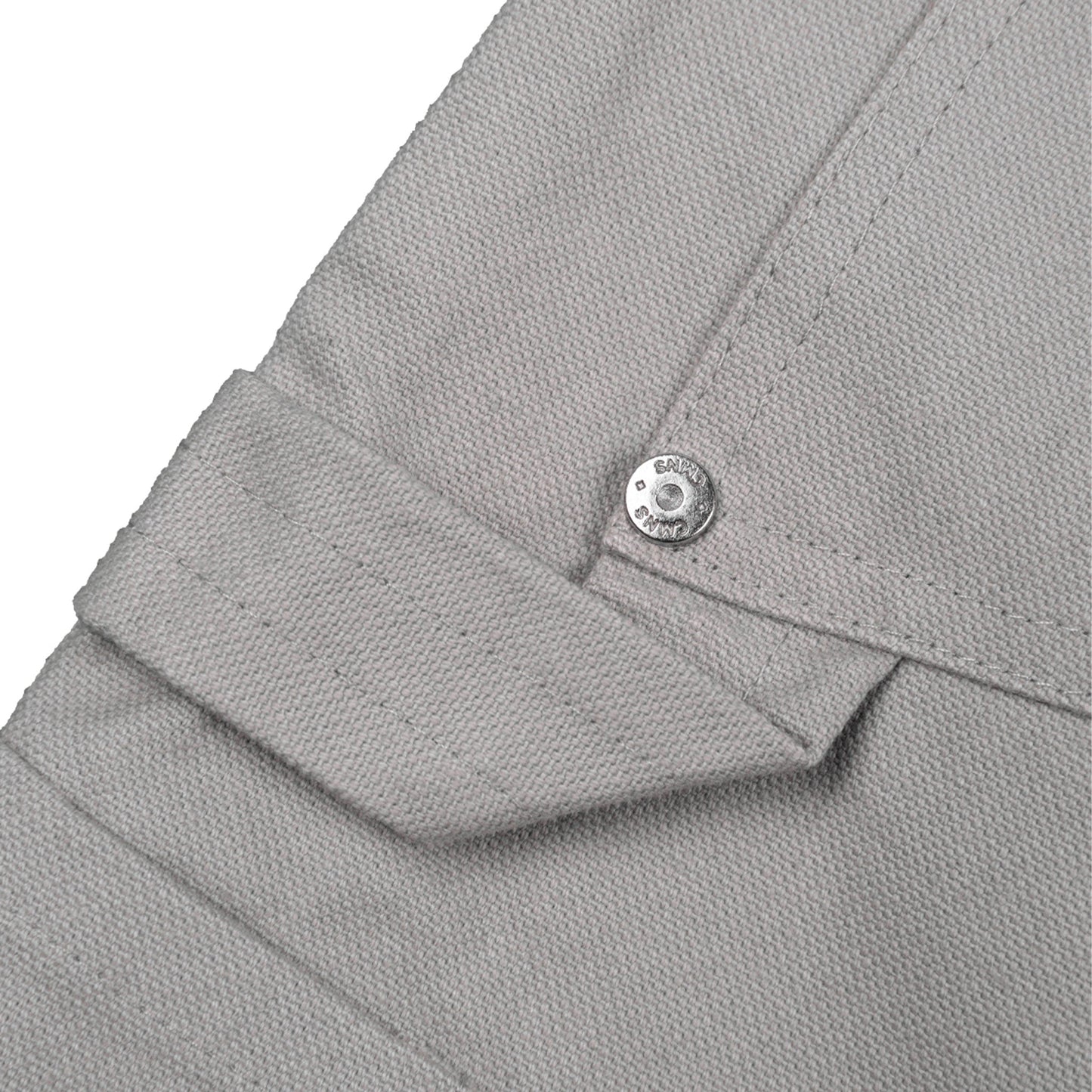 Commons Double Knee Canvas Short Grey