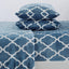 Lattice - Smoke Blue / White
