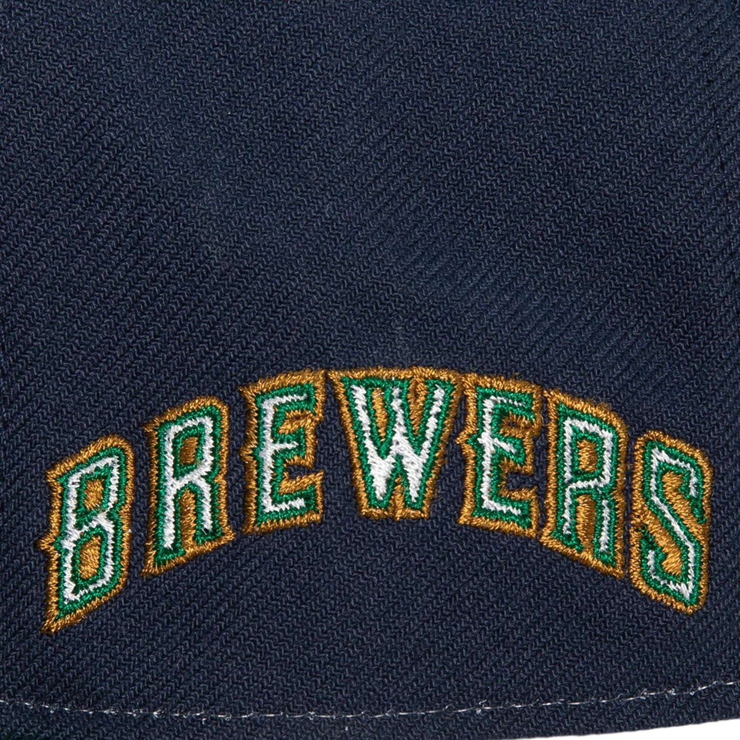 Men's Mitchell & Ness MLB Homefield Fitted Coop Brewers