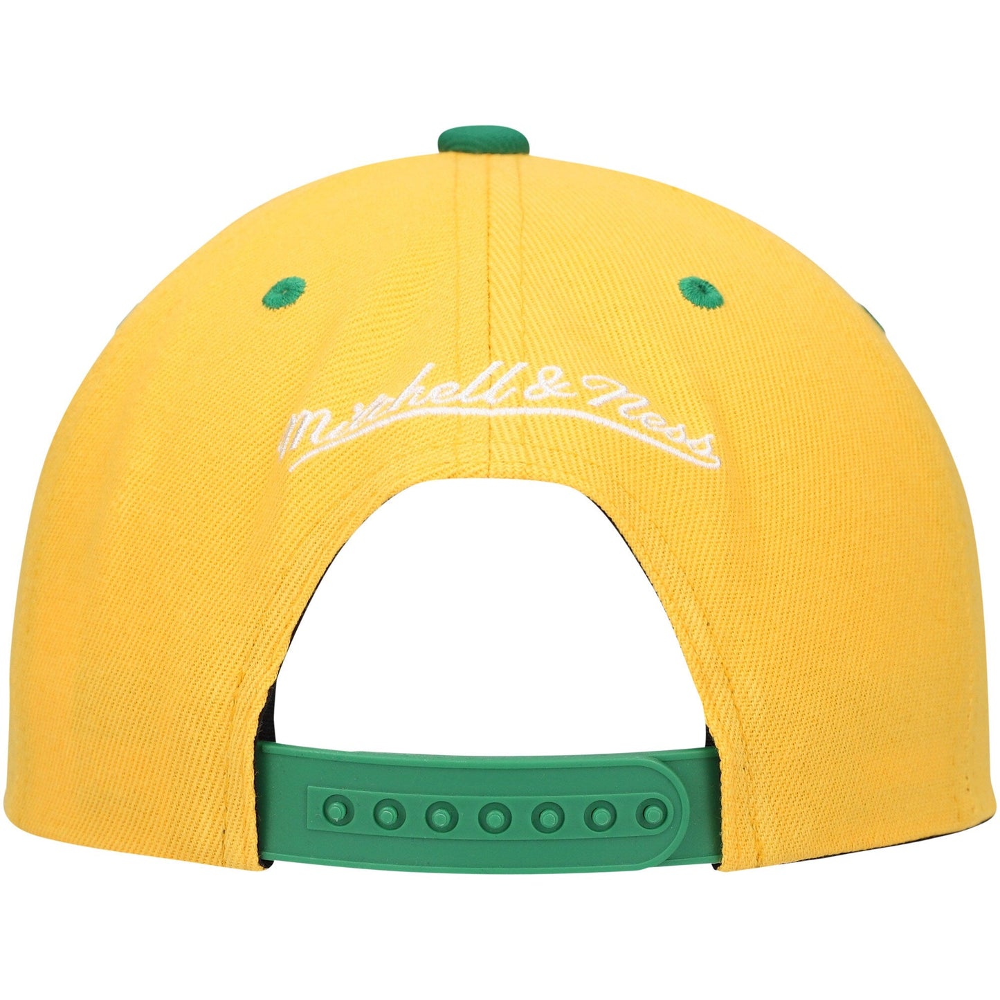 Mitchell & Ness Men's NBA Transcript Snapback Hwc Bucks Snapback Caps