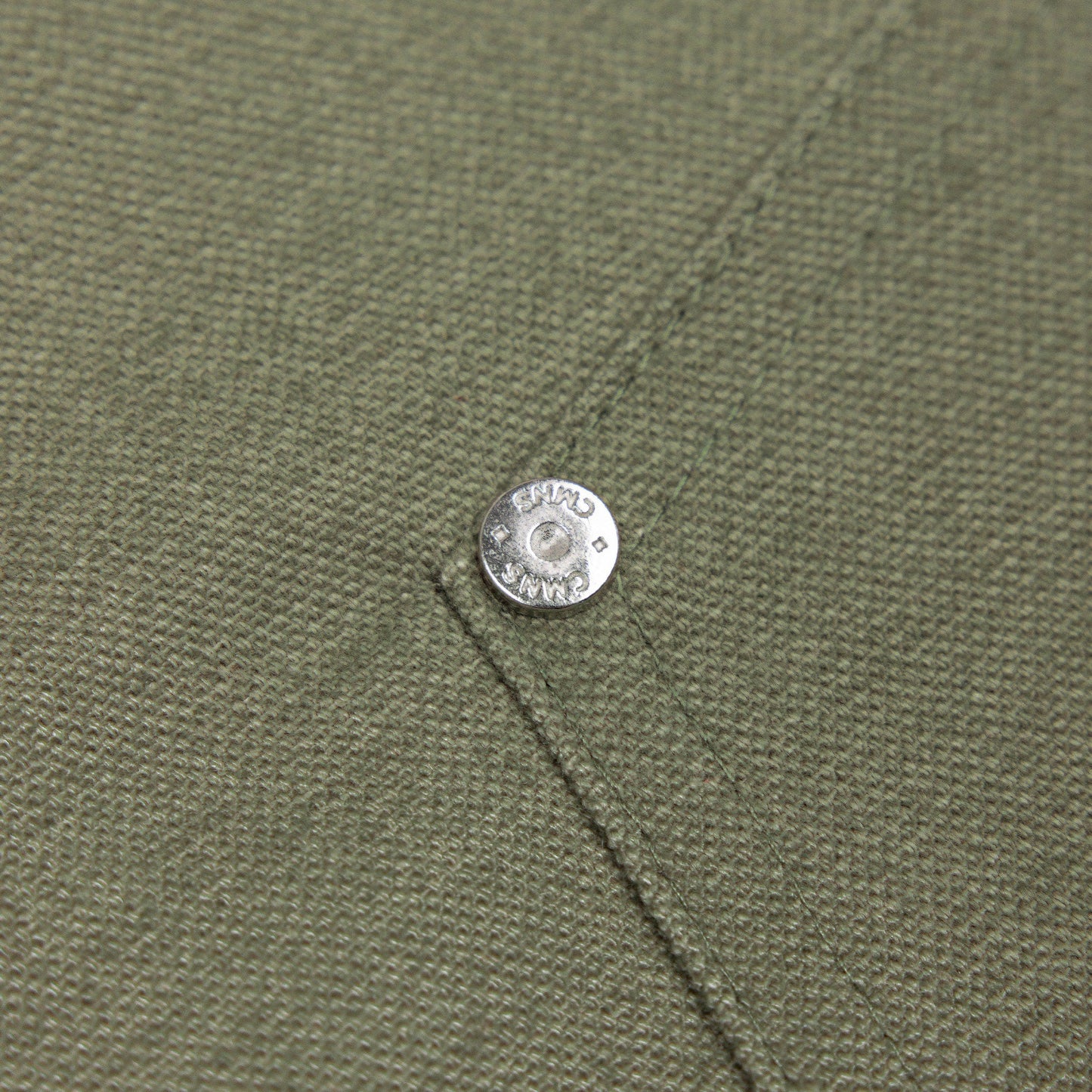 Commons Double Knee Canvas Short Faded Green