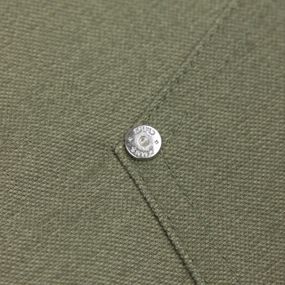Commons Double Knee Canvas Short Faded Green