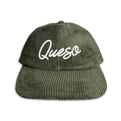 Frankie Jean Queso cursive Corduroy Cap