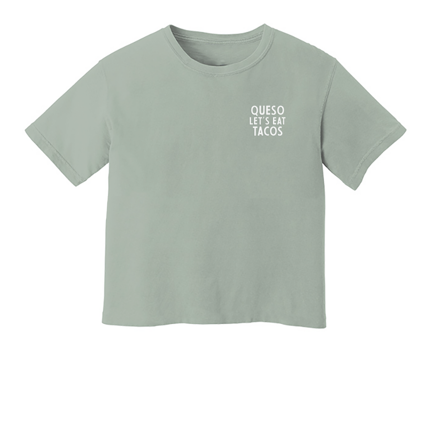 Frankie Jean Queso Let's Eat Tacos Washed Tee