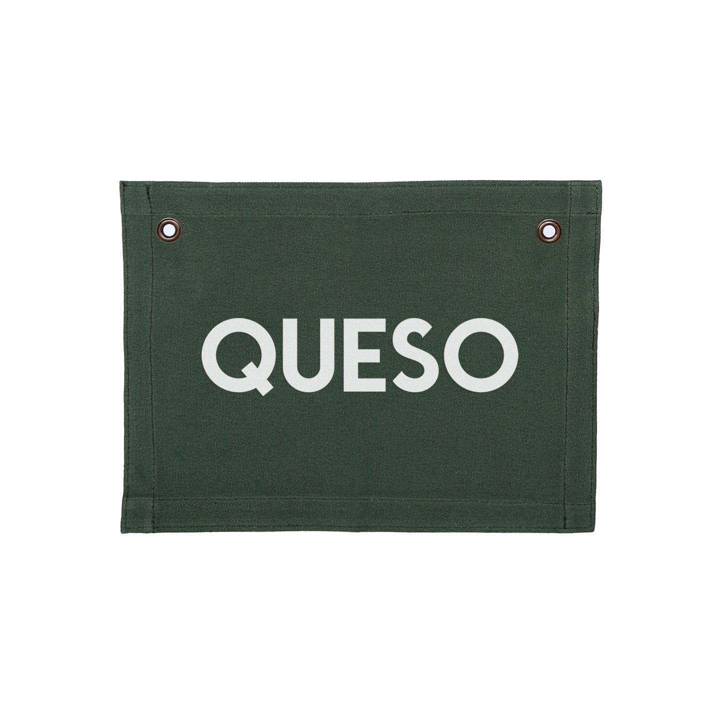 Frankie Jean Queso Small Canvas Flag