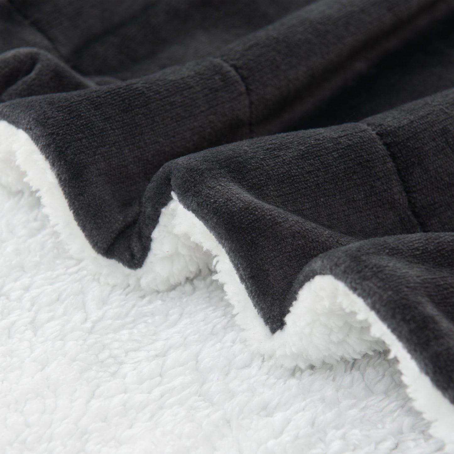 Elegant Comfort Ombre Printed - Sherpa Backed Plush Throw Blankets - 50 x 60 inches