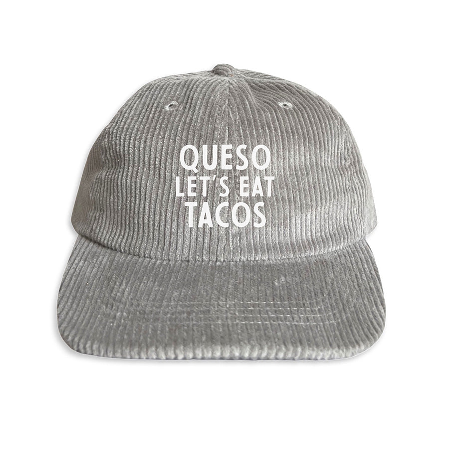 Frankie Jean Queso Let's Eat Tacos Corduroy Cap