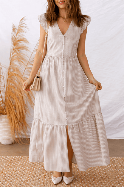Kira Front Slit Maxi Dress