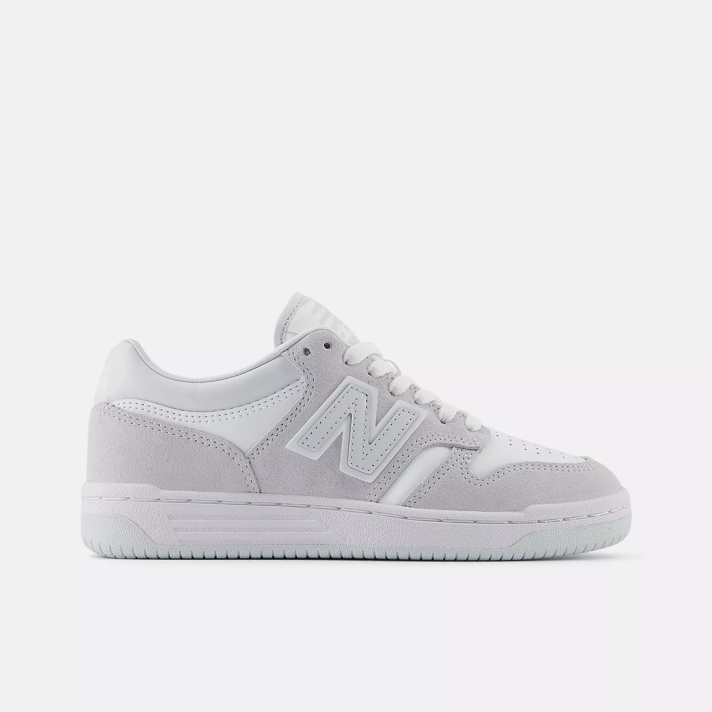 New Balance Grade School 480 Gray/White