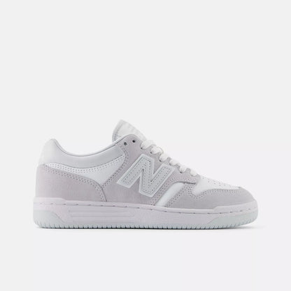 New Balance Grade School 480 Gray/White