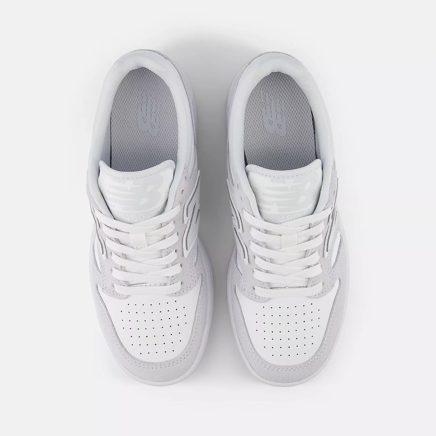 New Balance Grade School 480 Gray/White