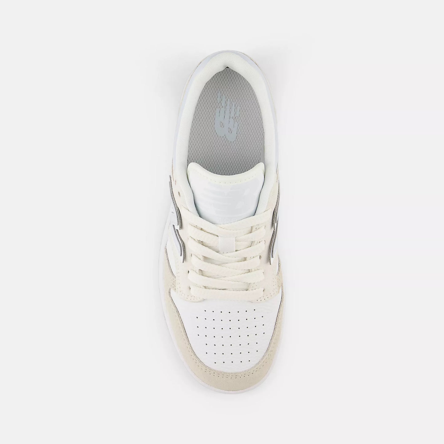 New Balance Grade School 480 White Blue Gray