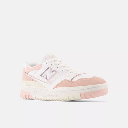 New Balance Grade School 550 White/Pink Sea Salt