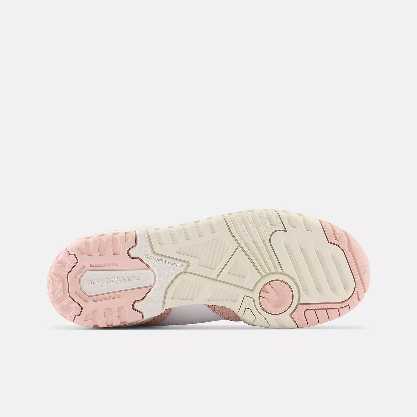 New Balance Grade School 550 White/Pink Sea Salt