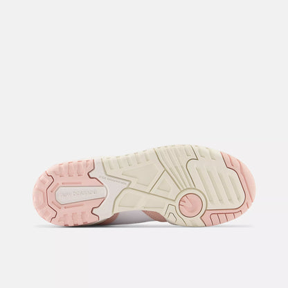 New Balance Grade School 550 White/Pink Sea Salt