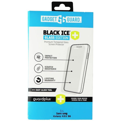 Gadget Guard (Black Ice+ Glass Edition for Samsung Galaxy A51 5g - Clear